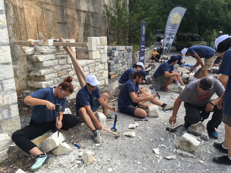 5th Workshop on Traditional Stonemasonry is organized by the BLOSSOMING STONES